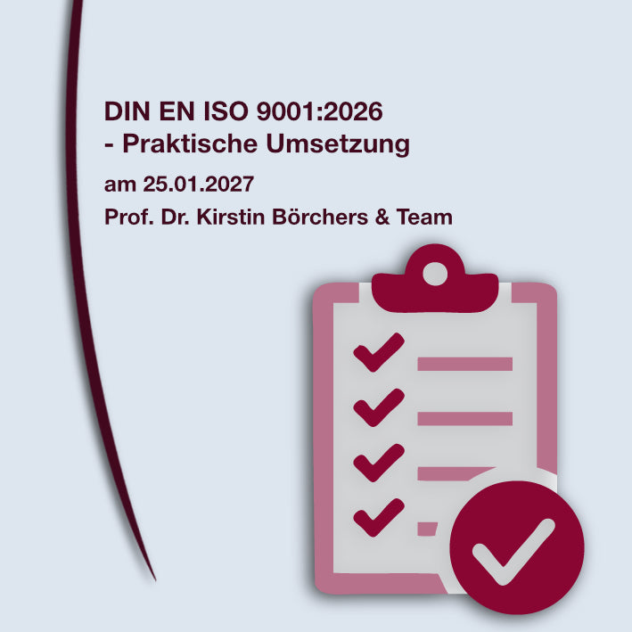 DIN EN ISO 9001:2026 - Praktische Umsetzung
