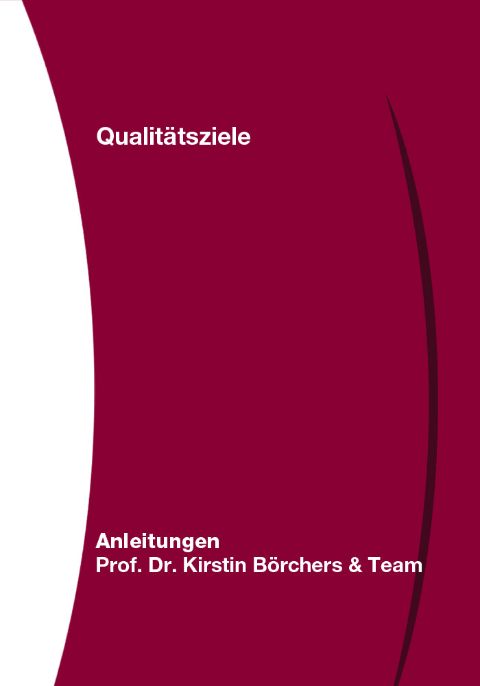 Qualitätsziele