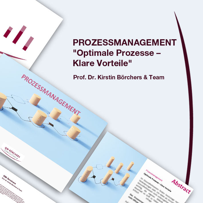 PROZESSMANAGEMENT "Optimale Prozesse –  Klare Vorteile"