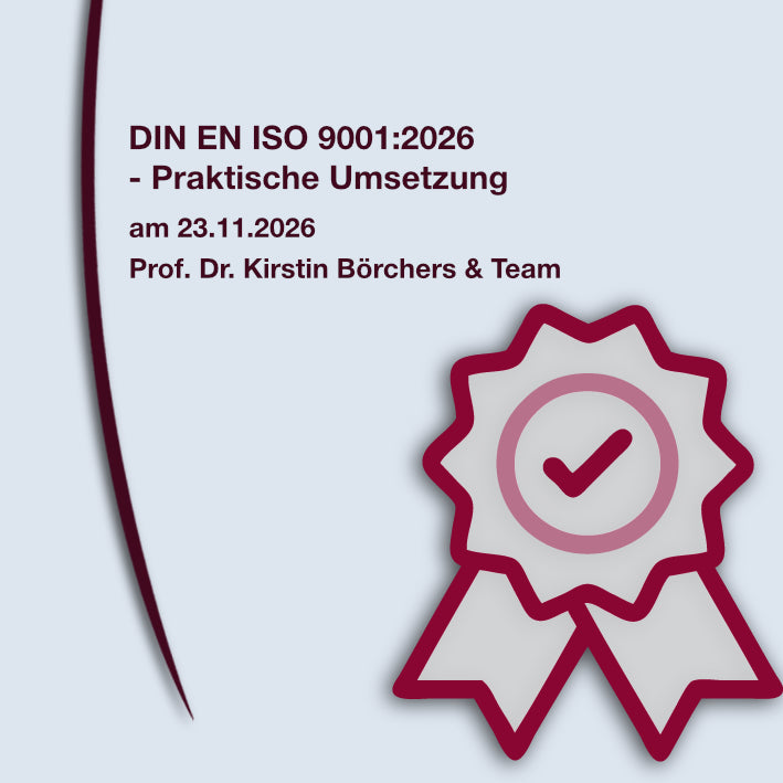 DIN EN ISO 9001:2026 - Praktische Umsetzung